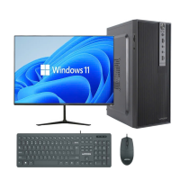 Máy tính để bàn HPCom HPC PG124 (Cpu core i5 gen 12, Ram 16GB, SSD 256GB, bàn phím, chuột) + màn hình 22 inch đồng bộ thương hiệu